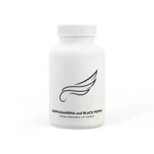 Ashwagandha and Black Pepper Supplement (60 capsules)