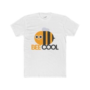 Bee Cool Graphic Tee, Unisex Cotton T-Shirt, Cute Bee Shirt, Summer Fashion, Gift for Bee Lovers
