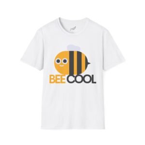 Bee Cool Unisex T-Shirt, Cute Bee Shirt, Funny Graphic Tee, Gift for Nature Lovers, Bee Awareness Merch, Summer Casual Wear