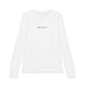 Youth Long Sleeve Tee — NOOKSY Color Logo Kids Shirt