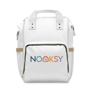 Multifunctional Diaper Backpack — Nooksy Baby Travel Bag with Changing Mat