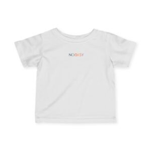 Infant Tee — 'NOOKSY' Pastel Logo Baby Shirt